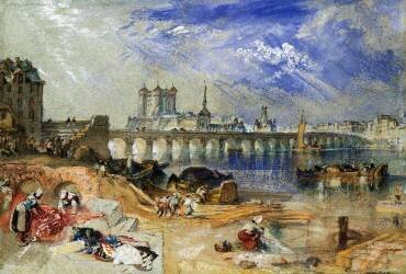 Saumur (Joseph Mallord William Turner) - Muzeo.com
