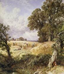 Les faucheurs (Myles Birket Foster) - Muzeo.com