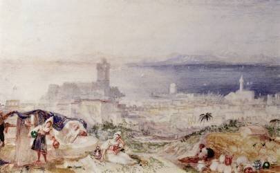Vue de Rhodes (Joseph Mallord William Turner) - Muzeo.com