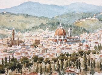 Depuis Fiesole (Wilson Clive) - Muzeo.com