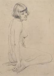 Femme nue (Albert Williams) - Muzeo.com
