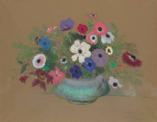 Anémones (Odilon Redon) - Muzeo.com