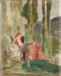 Apollon et Pégase (Gustave Moreau) - Muzeo.com
