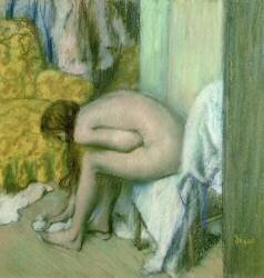 Après le bain (Edgar Degas) - Muzeo.com