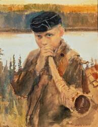 Berger de Paanajärvi (Akseli Gallen-Kallela) - Muzeo.com