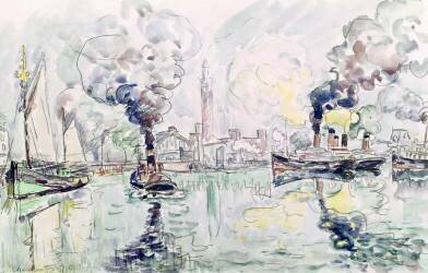 Cherbourg (Paul Signac) - Muzeo.com