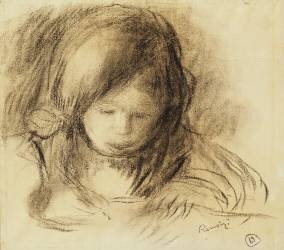 Coco Ecrivant (Auguste Renoir) - Muzeo.com
