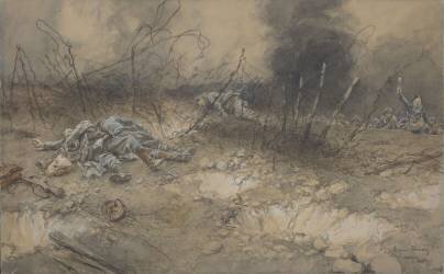Craonne, avril 1917 (François Flameng) - Muzeo.com