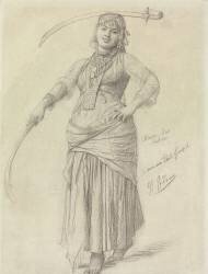 Danse du sabre (Jean-Léon Gérôme) - Muzeo.com