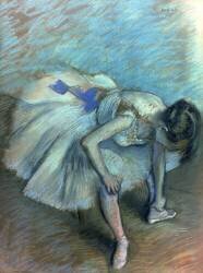 Danseuse assise (Edgar Degas) - Muzeo.com