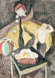 Deux jongleurs acrobates (Charles Demuth) - Muzeo.com