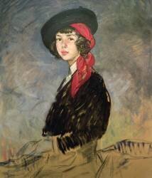 Esquisse pour un portrait de la duchesse d'Albe (Ignacio Zuloaga y Zabaleta) - Muzeo.com