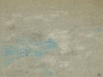 Etude de nuages (Eugène Boudin) - Muzeo.com