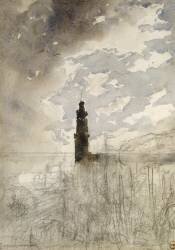 Etude de paysage (Gustave Moreau) - Muzeo.com