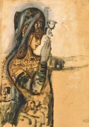 Etude pour Salomé (Gustave Moreau) - Muzeo.com