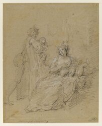 Femme allaitant (Marguerite Gérard) - Muzeo.com