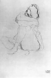 Femme assise (Gustav Klimt) - Muzeo.com