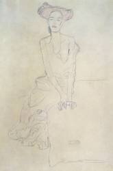 Femme assise (Gustav Klimt) - Muzeo.com