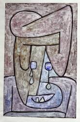 Femme en pleurs (Paul Klee) - Muzeo.com