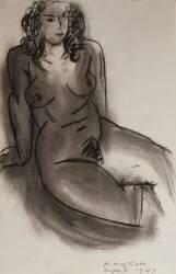 Femme nue assise (Henri Matisse) - Muzeo.com