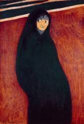 Figure à capuche (Léon Spilliaert) - Muzeo.com