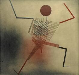 Figure sautante (Paul Klee) - Muzeo.com