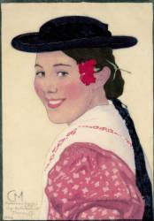 Fille de Genève (Carl Moser) - Muzeo.com