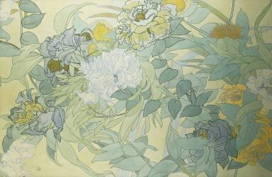 Fleurs japonaises (Georges de Feure) - Muzeo.com