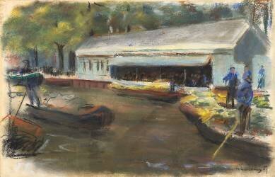 Gemusemarkt in Delft (Max Liebermann) - Muzeo.com