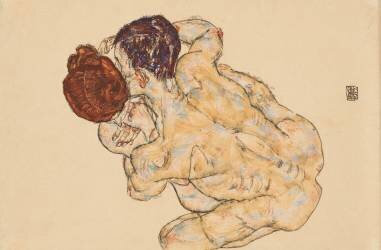 Homme et Femme (Egon Schiele) - Muzeo.com