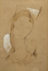Jeune femme (Amedeo Modigliani) - Muzeo.com