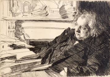 Joseph Ernest Renan (Anders Zorn) - Muzeo.com