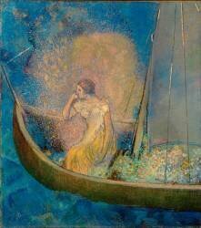 La Barque (Odilon Redon) - Muzeo.com
