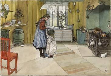 La cuisine (Carl Larsson) - Muzeo.com