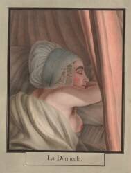 La dormeuse (Jean-Jacques Lequeu) - Muzeo.com