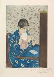 La lettre (Mary Cassatt) - Muzeo.com