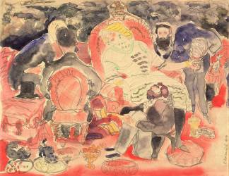 La mamie de Zola (Charles Demuth) - Muzeo.com