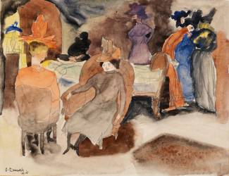 La mamie de Zola (Charles Demuth) - Muzeo.com