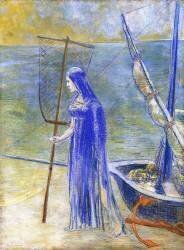 La Pêcheuse (Odilon Redon) - Muzeo.com