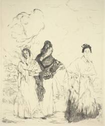 Las Manolas (Ignacio Zuloaga y Zabaleta) - Muzeo.com