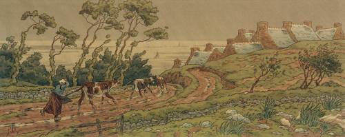 L'averse (Henri Rivière) - Muzeo.com