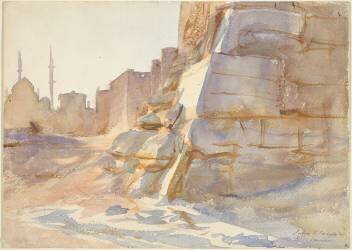 Le Caire (John Singer Sargent) - Muzeo.com