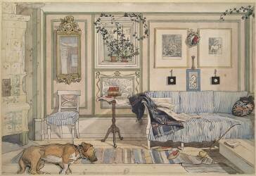 Le coin tranquille (Carl Larsson) - Muzeo.com