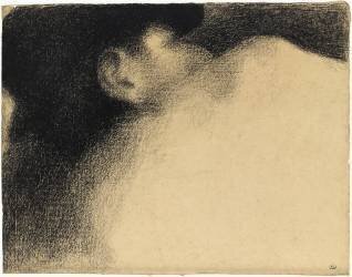 Le Dormeur (Georges Seurat) - Muzeo.com
