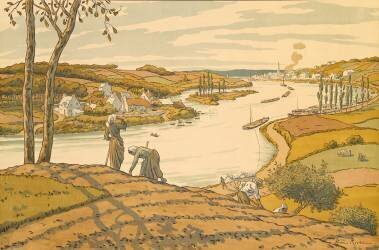 Le Fleuve (Henri Rivière) - Muzeo.com