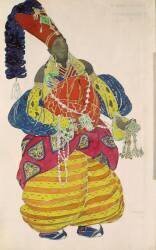 Le grand eunuque (Léon Bakst) - Muzeo.com