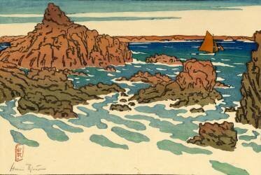 Le Perron (Henri Rivière) - Muzeo.com