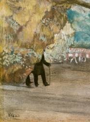 Le rideau (Edgar Degas) - Muzeo.com