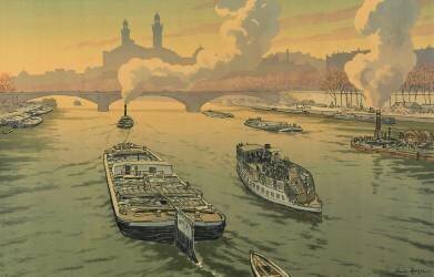 Le Trocadéro (Henri Rivière) - Muzeo.com