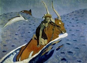 Le viol d'Europa (Valentin Serov) - Muzeo.com